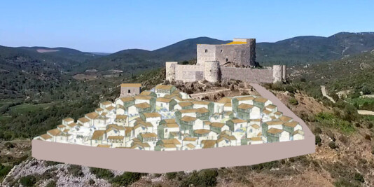 Aguilar, château d'Olivier de Termes, puis du roi. 