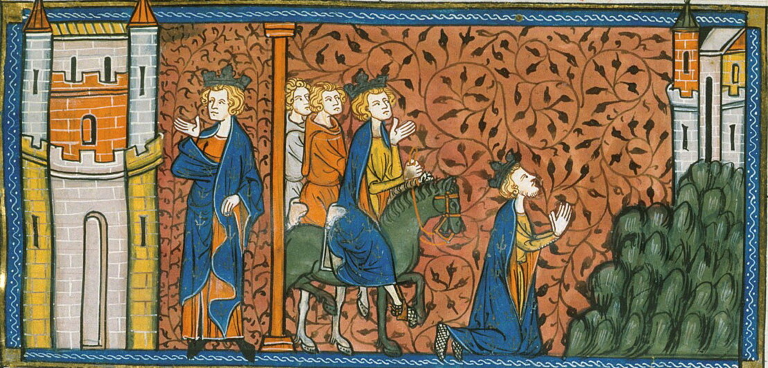 Chroniques de Saint-Denis, Public domain, via Wikimedia Commons